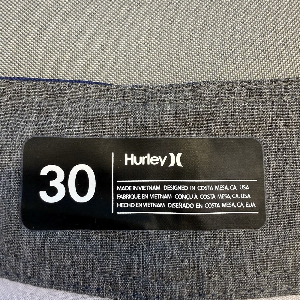 Hurley Phantom Weekender Board Shorts NWT Mens 30 Blue 8.5" inseam Beach - Picture 9 of 14